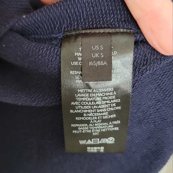 Anthropologie Swan Lake Embroidered & Bead Embellished Crewneck Sweatshirt - Picture 8 of 11